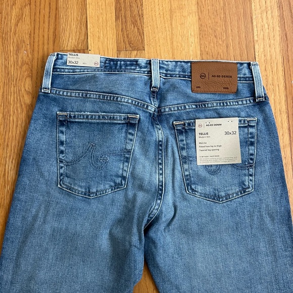 AG Adriano Goldschmied Light Blue Slim Jeans - Picture 5 of 5